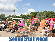 Tollwood Sommerfestival 2012 vom 29.06.-24.07.: Festivalmotto "Schöne Aussichten" (©Foto: Martin Schmitz)